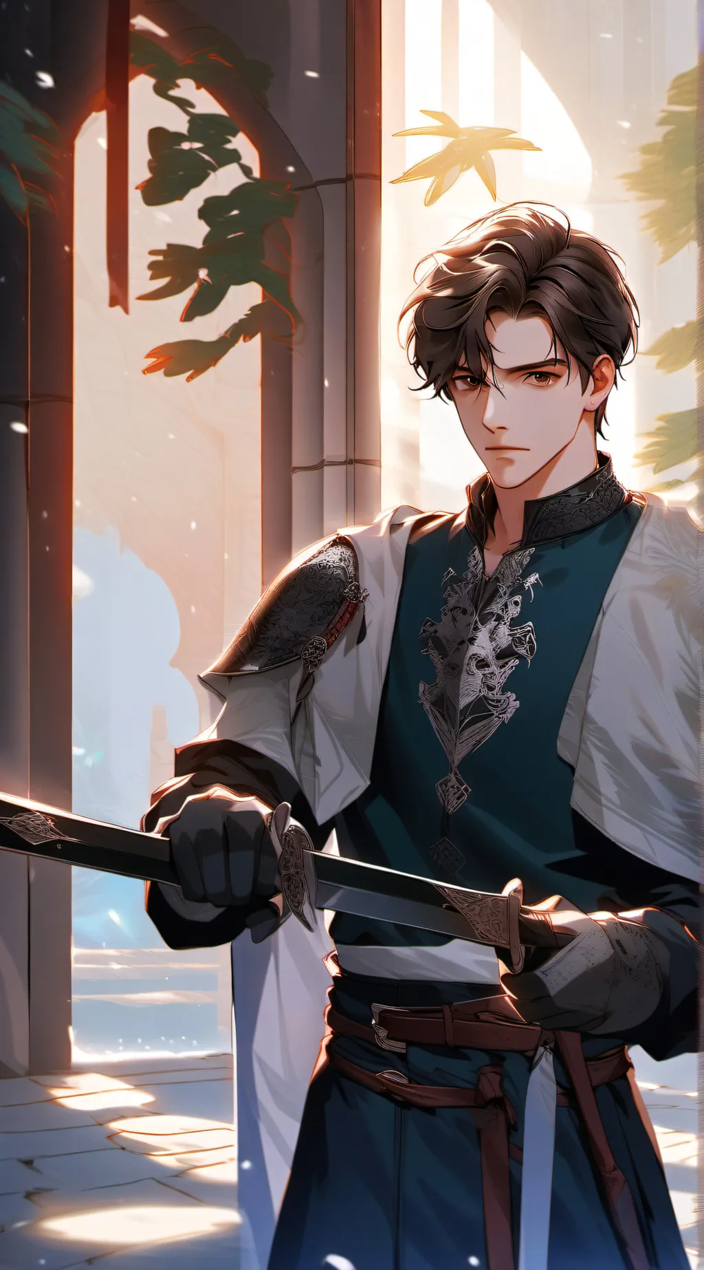 ai character: Victor  background