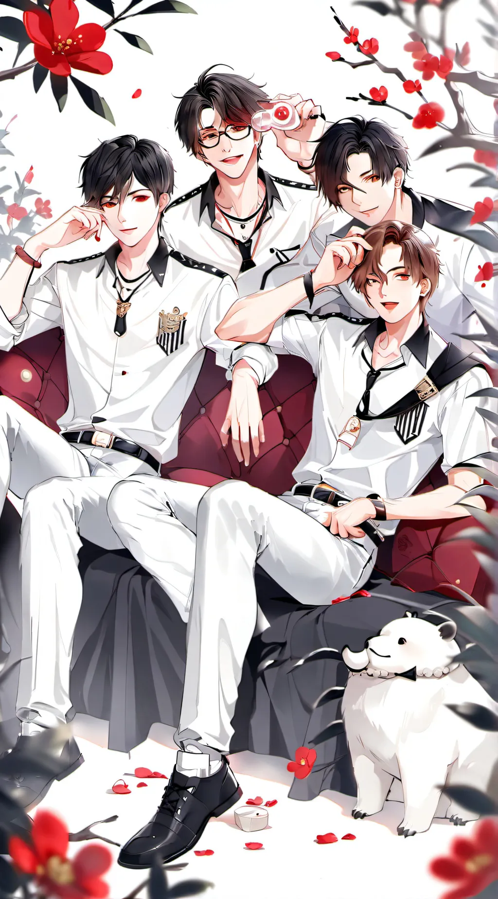 ai character: Vampire ￼ background