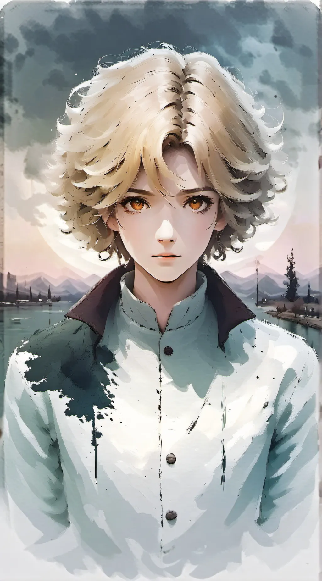 ai character: Dandelion  background