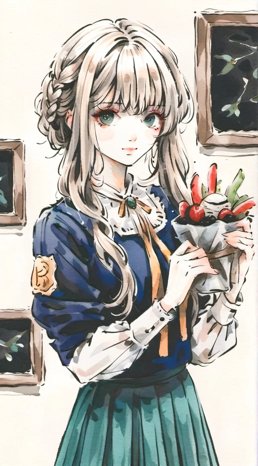 ai character: maia background