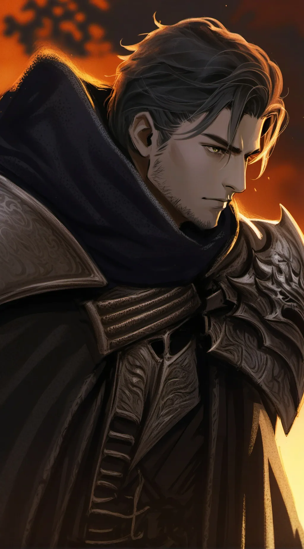 ai character: demon background