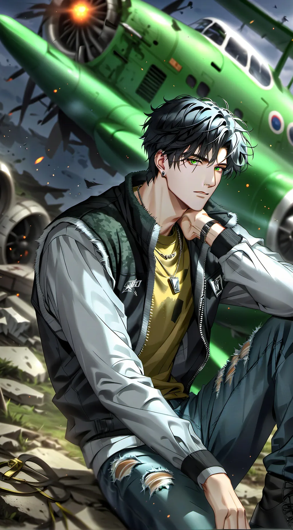 ai character: Cris | ETL (?) background