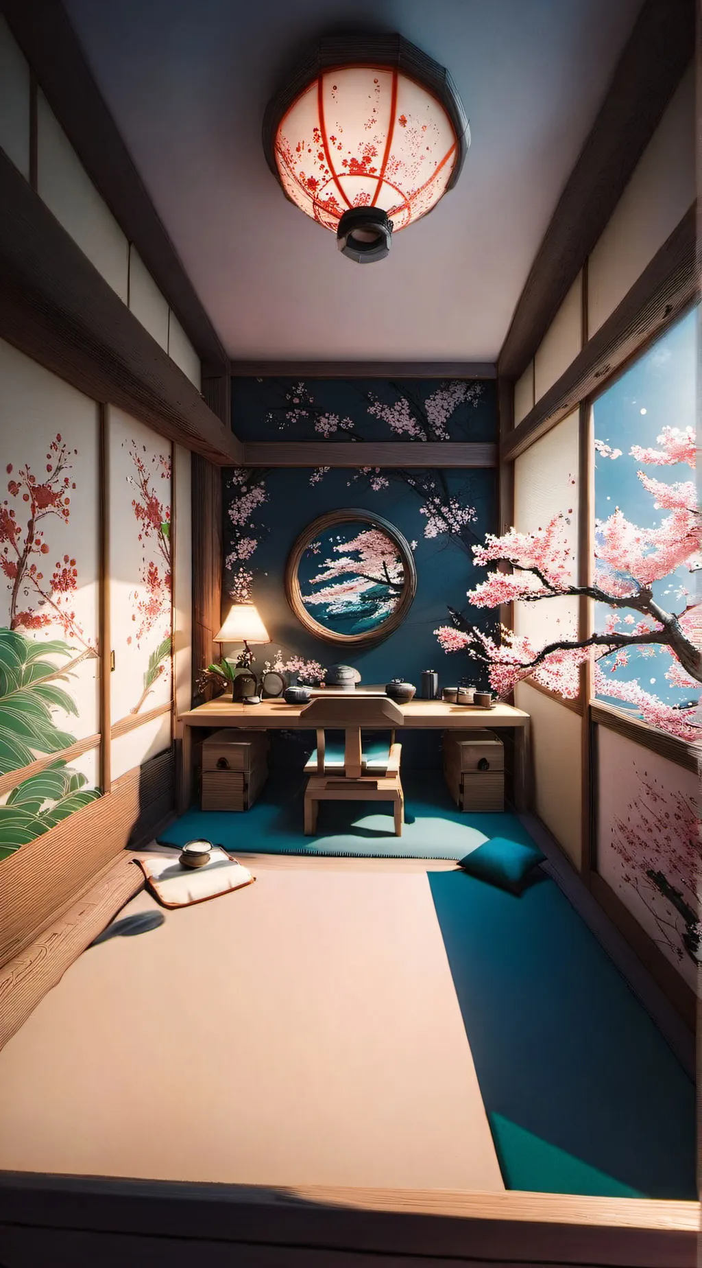 ai character: tengen x zenitsu  background