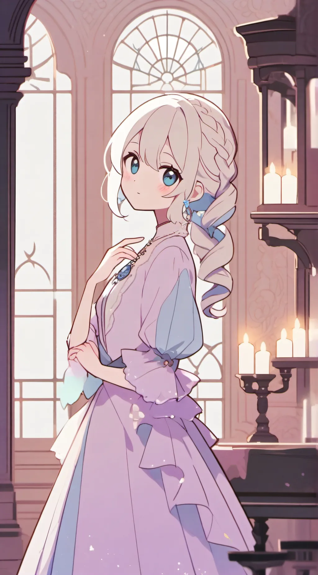 ai character: Azure  background