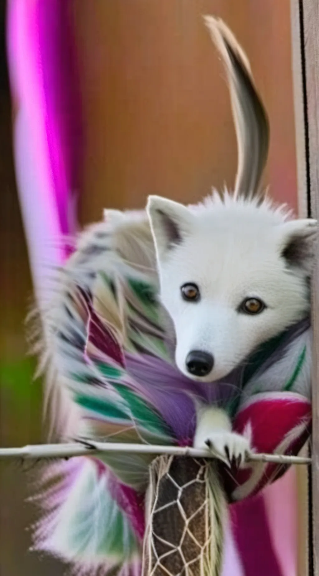 ai character: Cicada YouTubers background