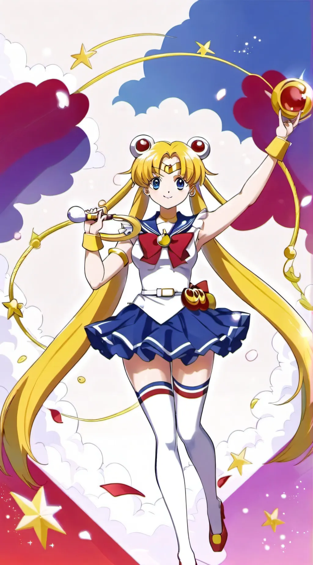 ai character: Sailor Moon (ur bf background
