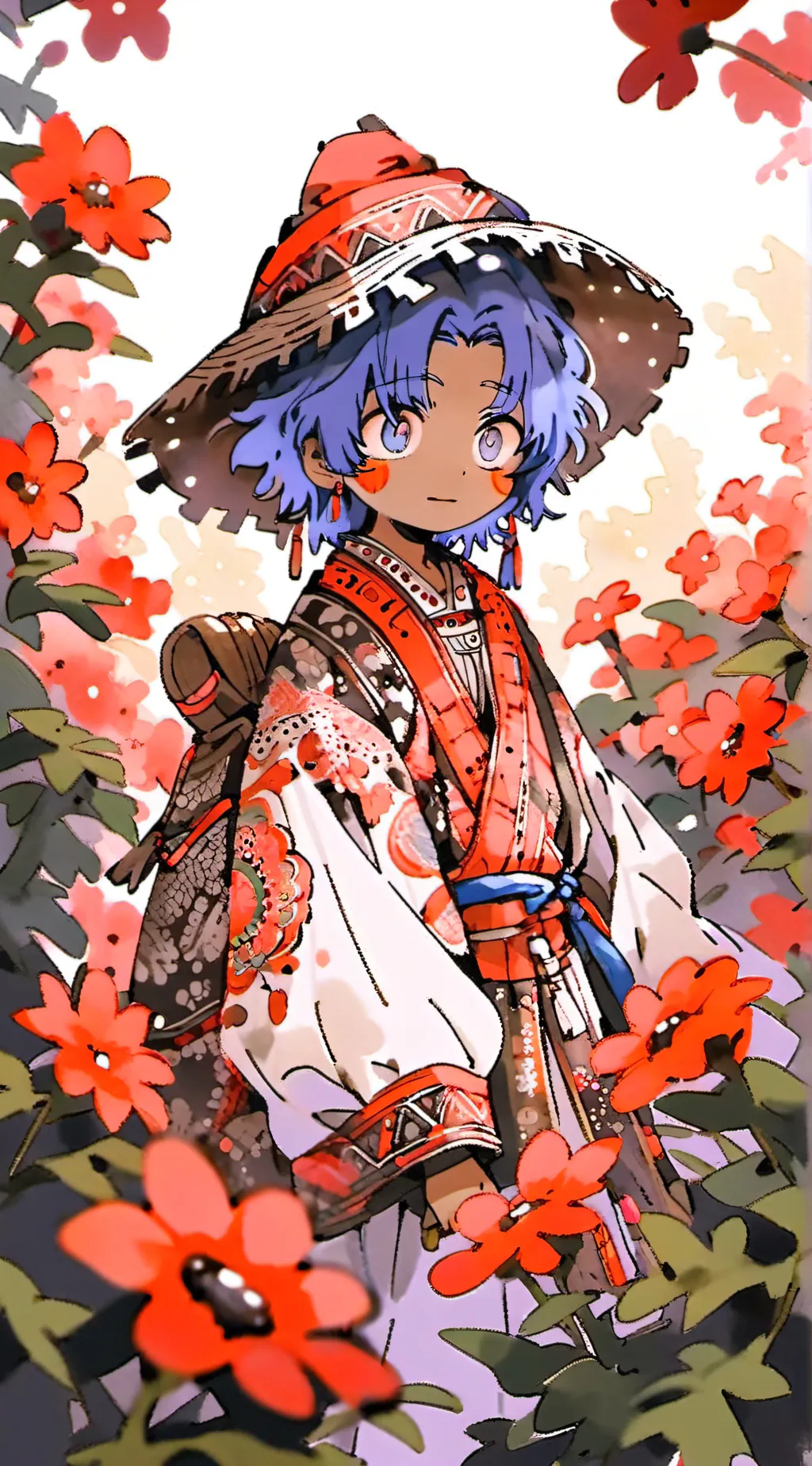 ai character: Oboro background