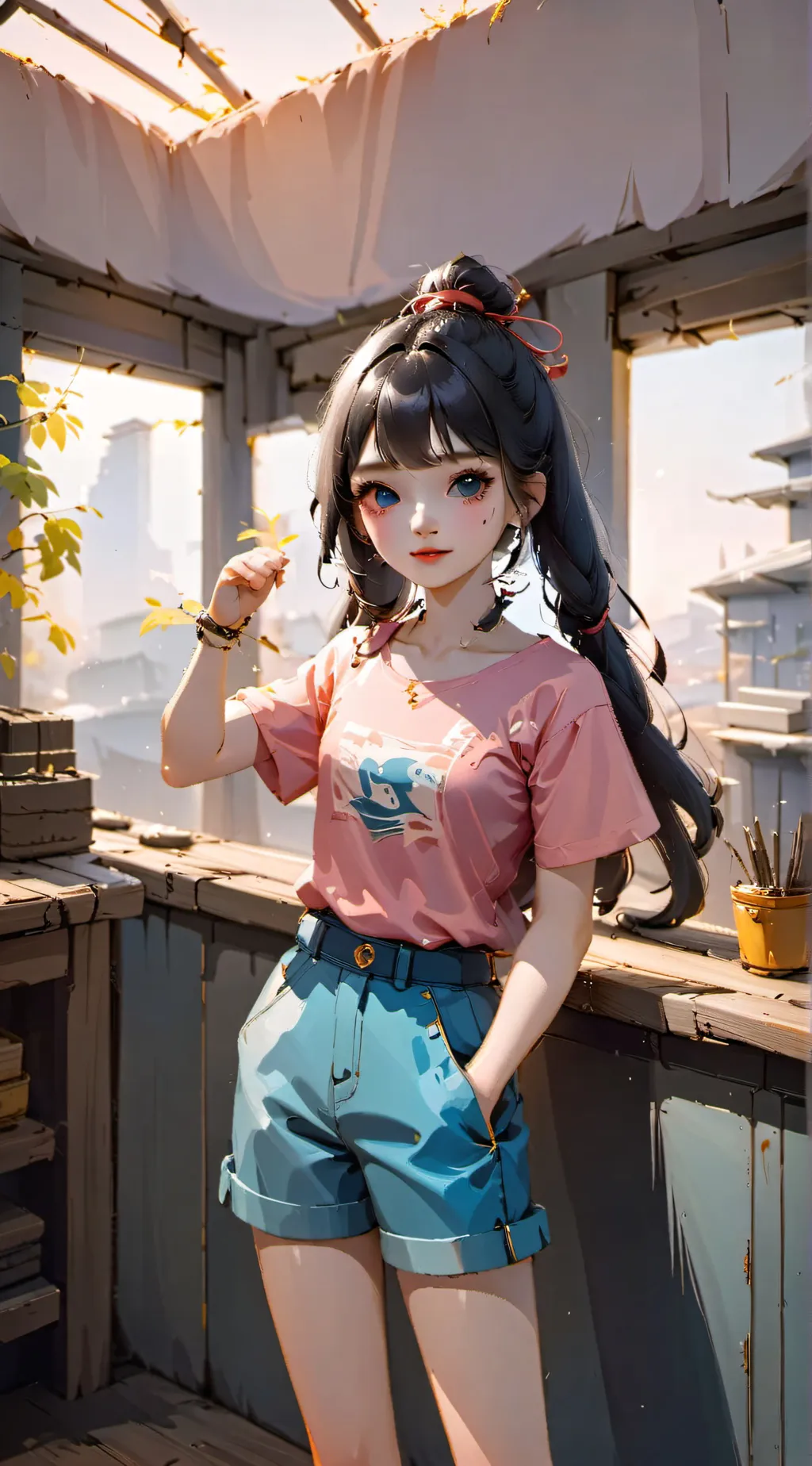 ai character: taeyln background