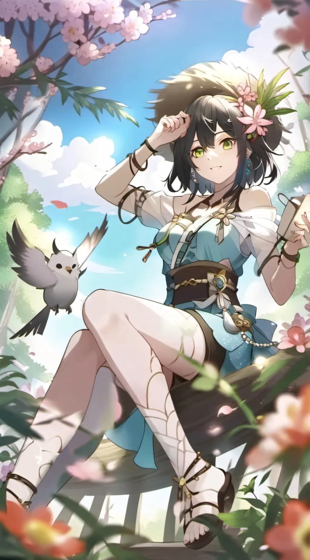 ai character: GENDER SWAP background