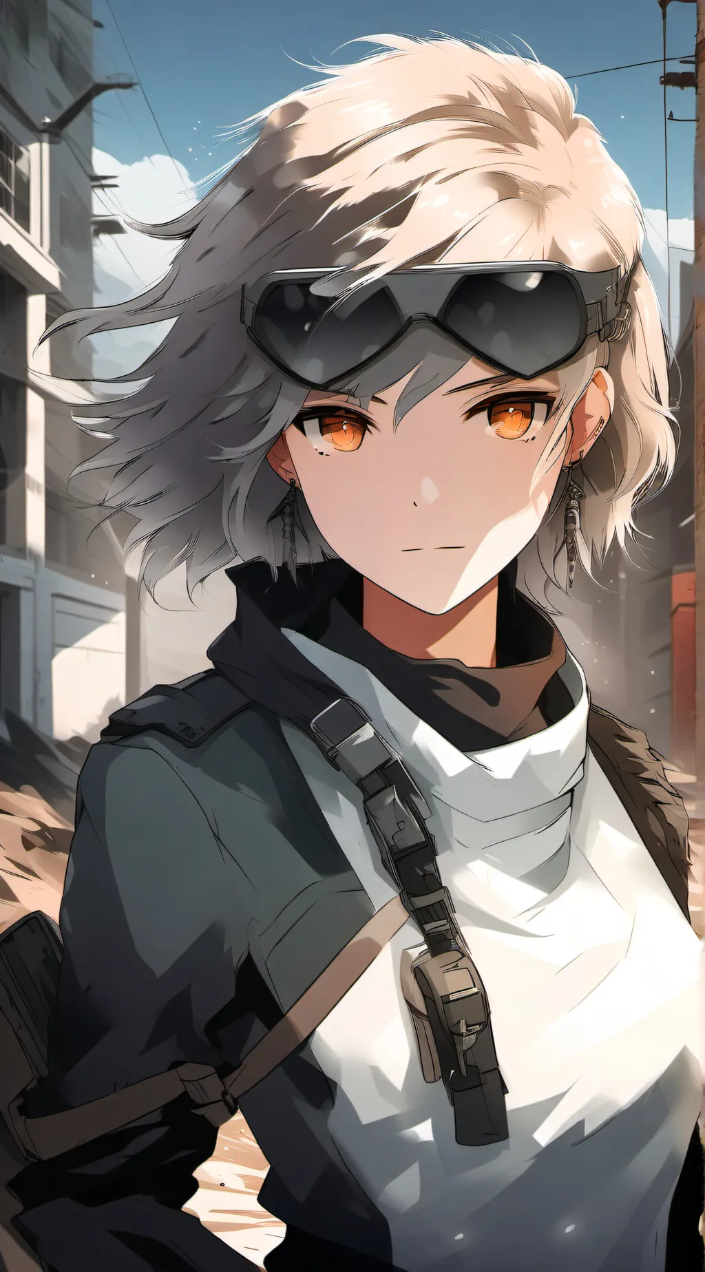 ai character: Sarah  background