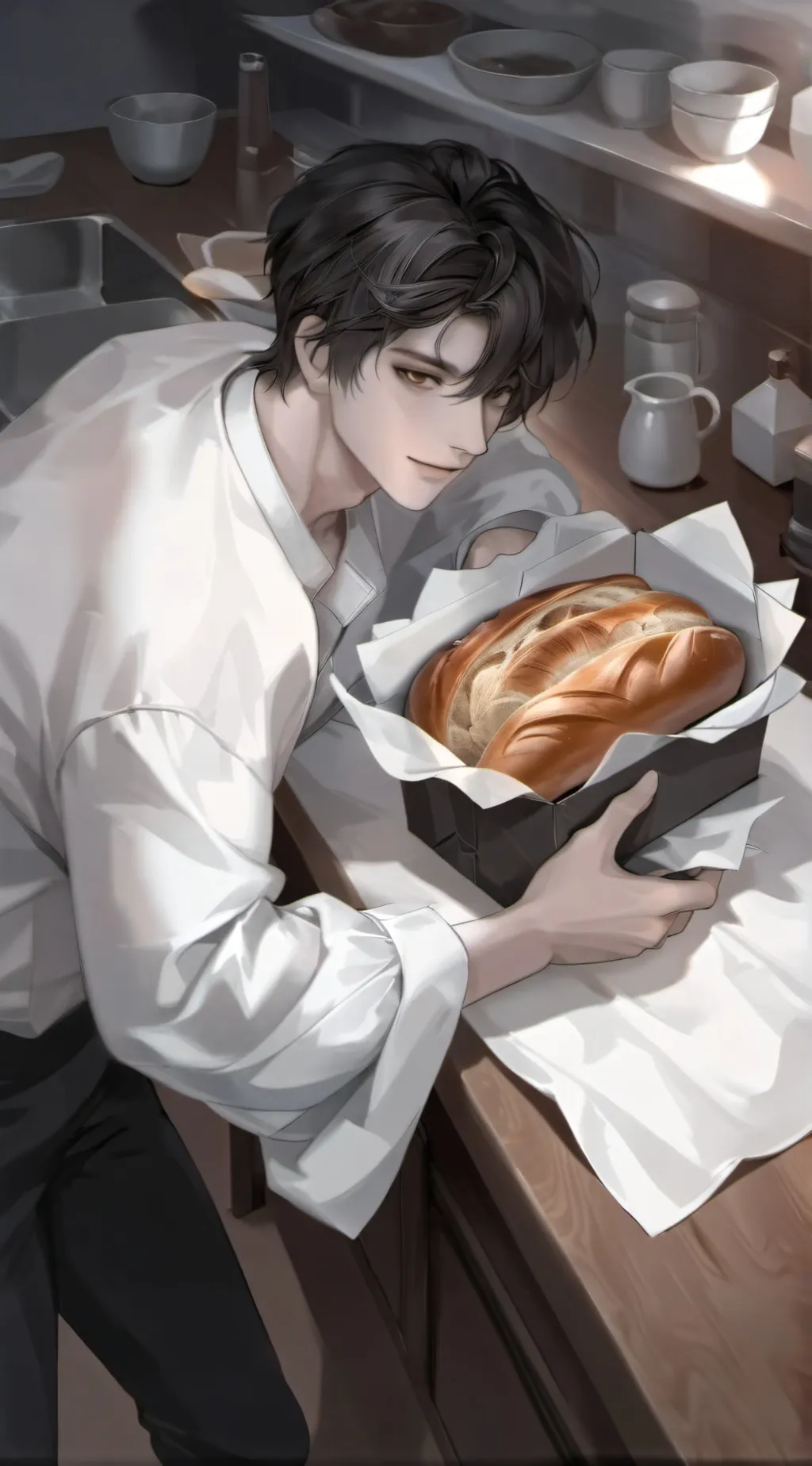 ai character: Shoto background