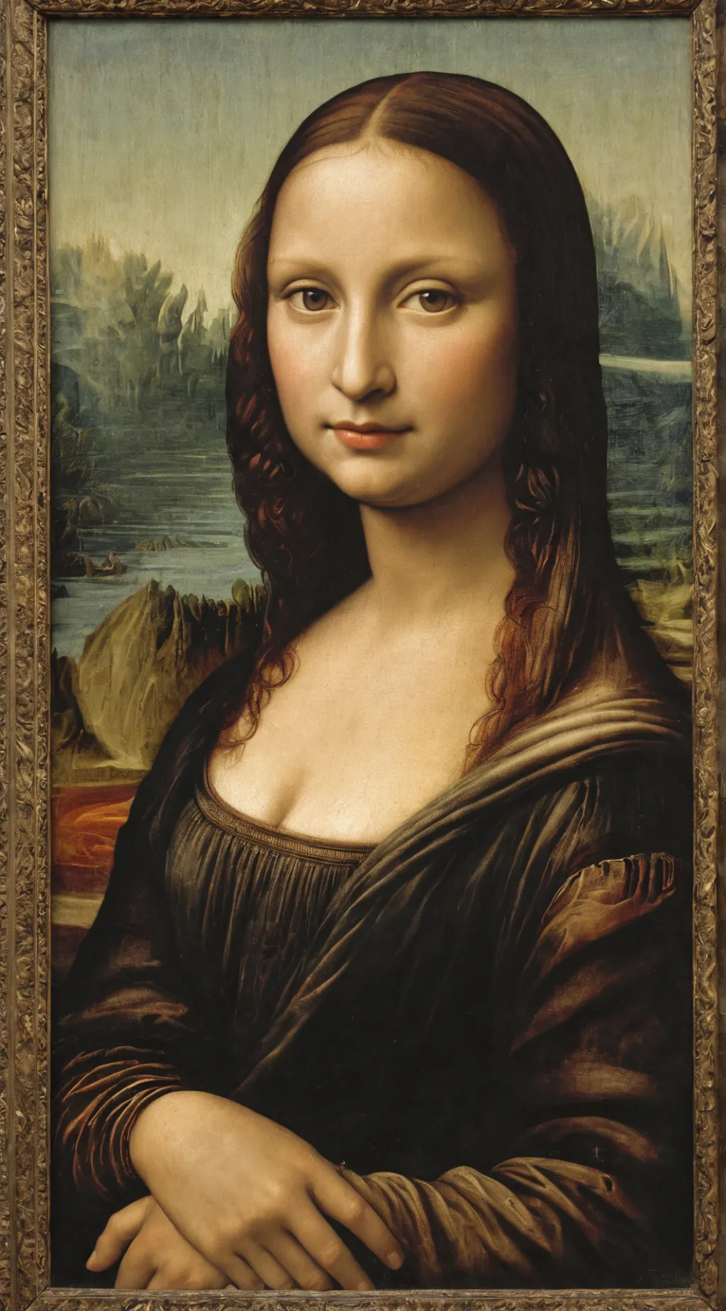 ai character: famous paint 2 background