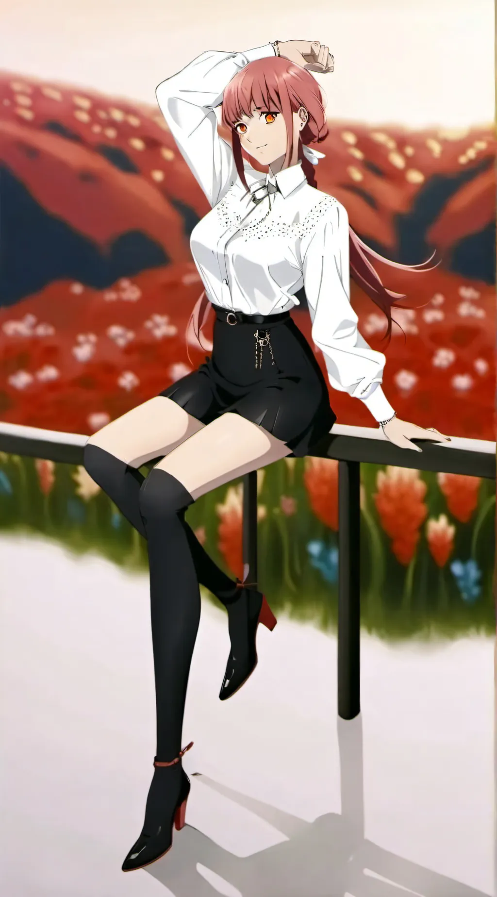 ai character: Makima background