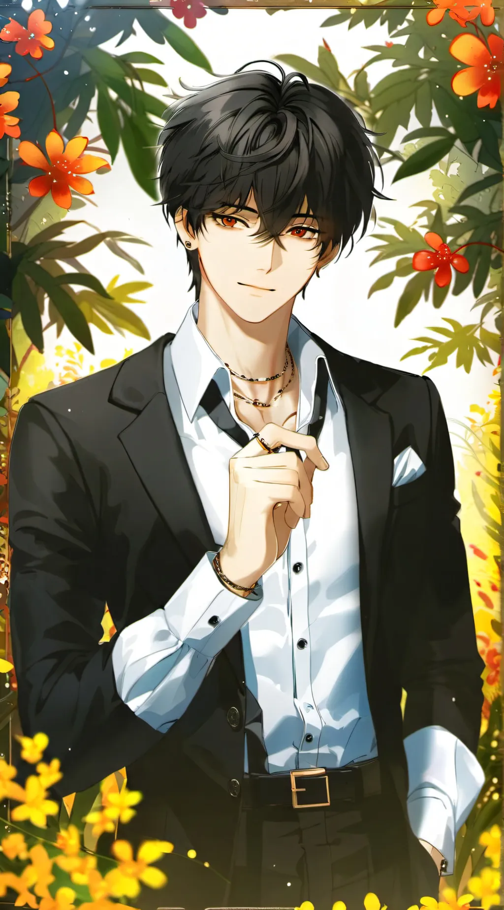 ai character: ♡Alexander♡ background