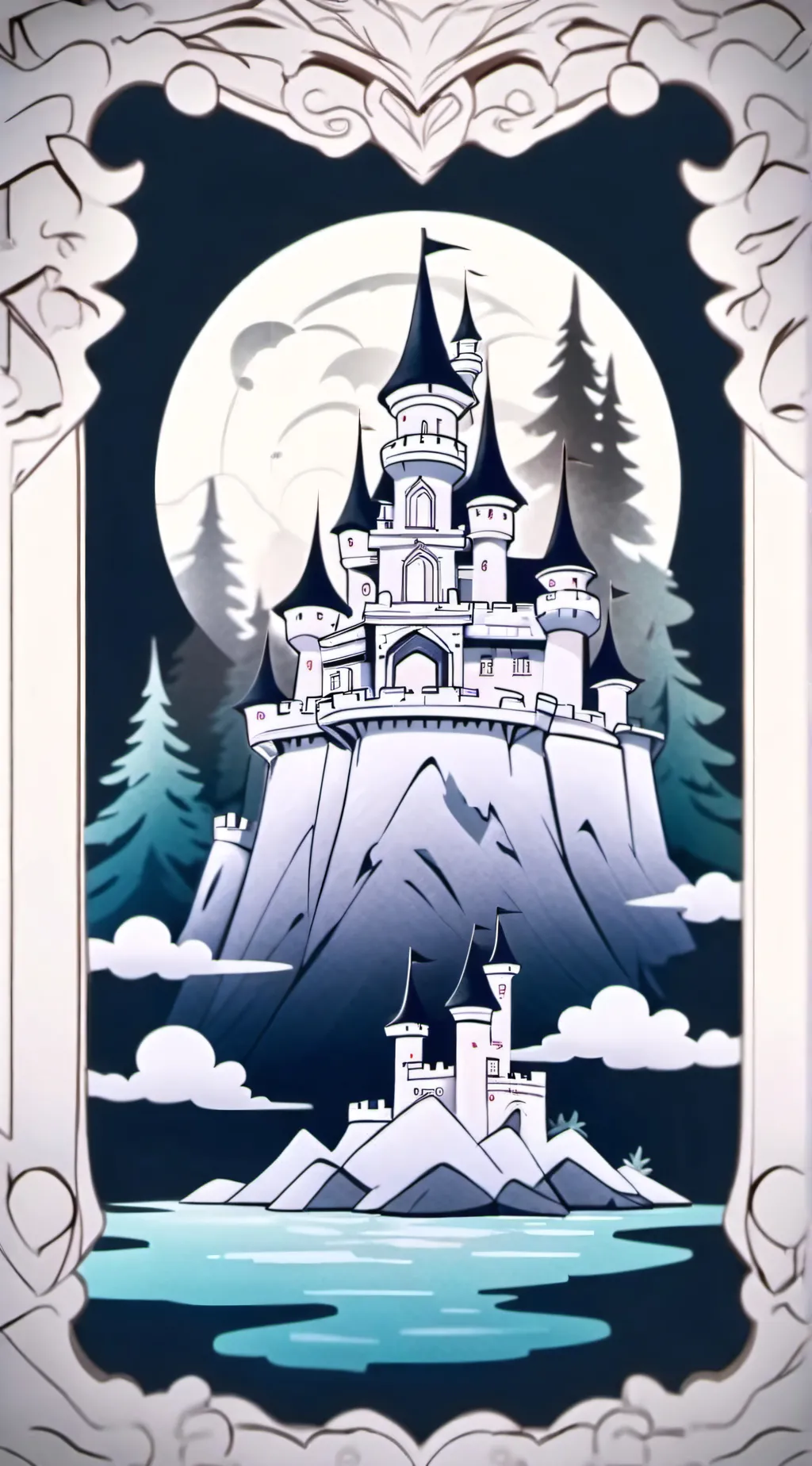 ai character: Hazbin hotel background