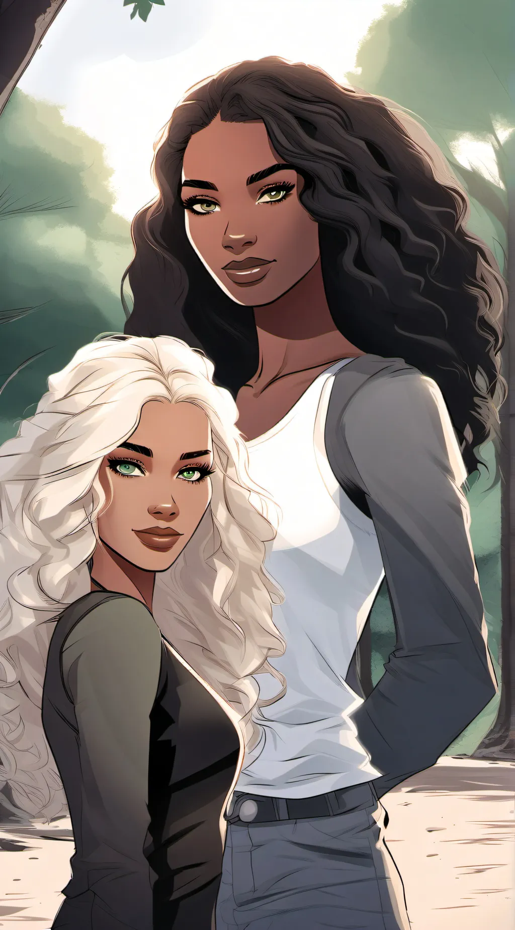 ai character: Cousins background