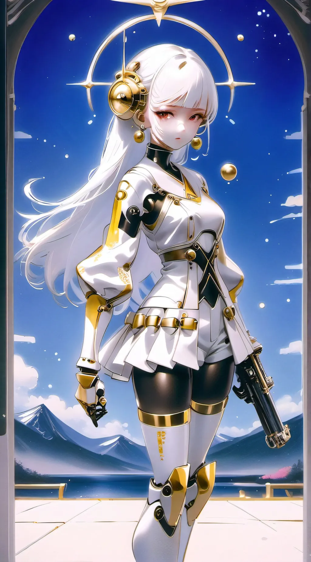 ai character: Muha  background