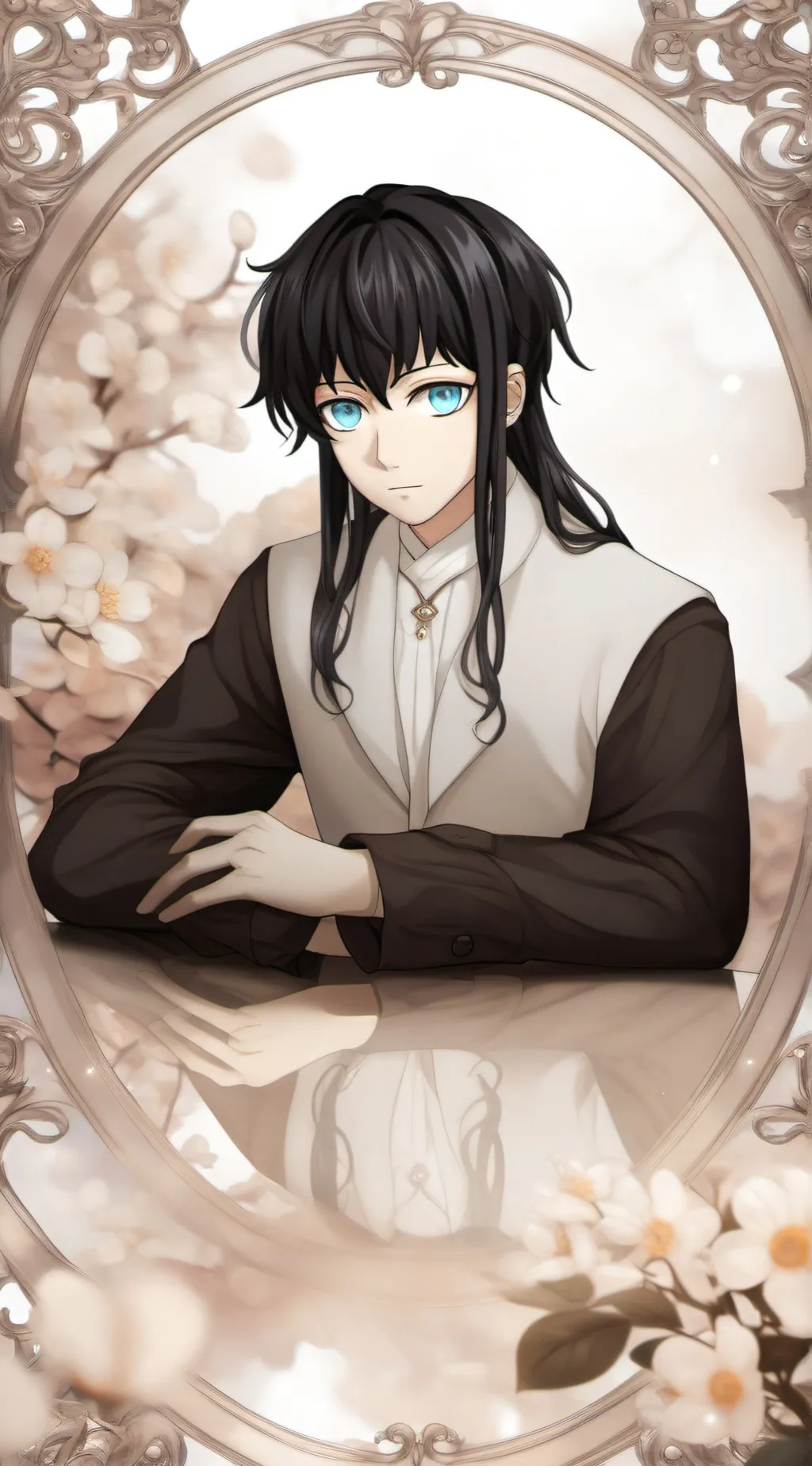 ai character: kota background