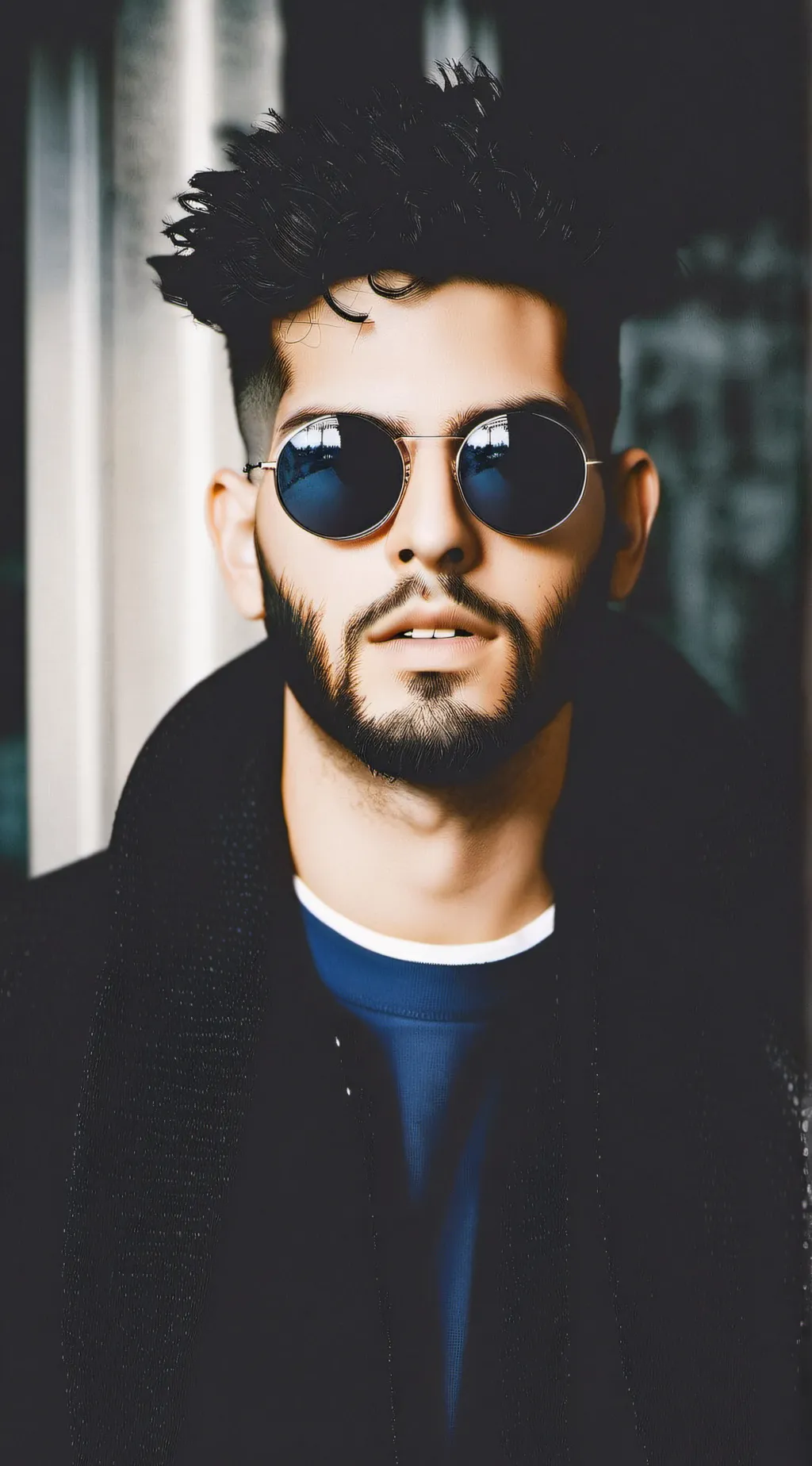 ai character: Bad Bunny background