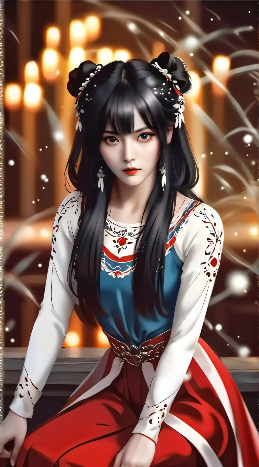 ai character: Amanda background