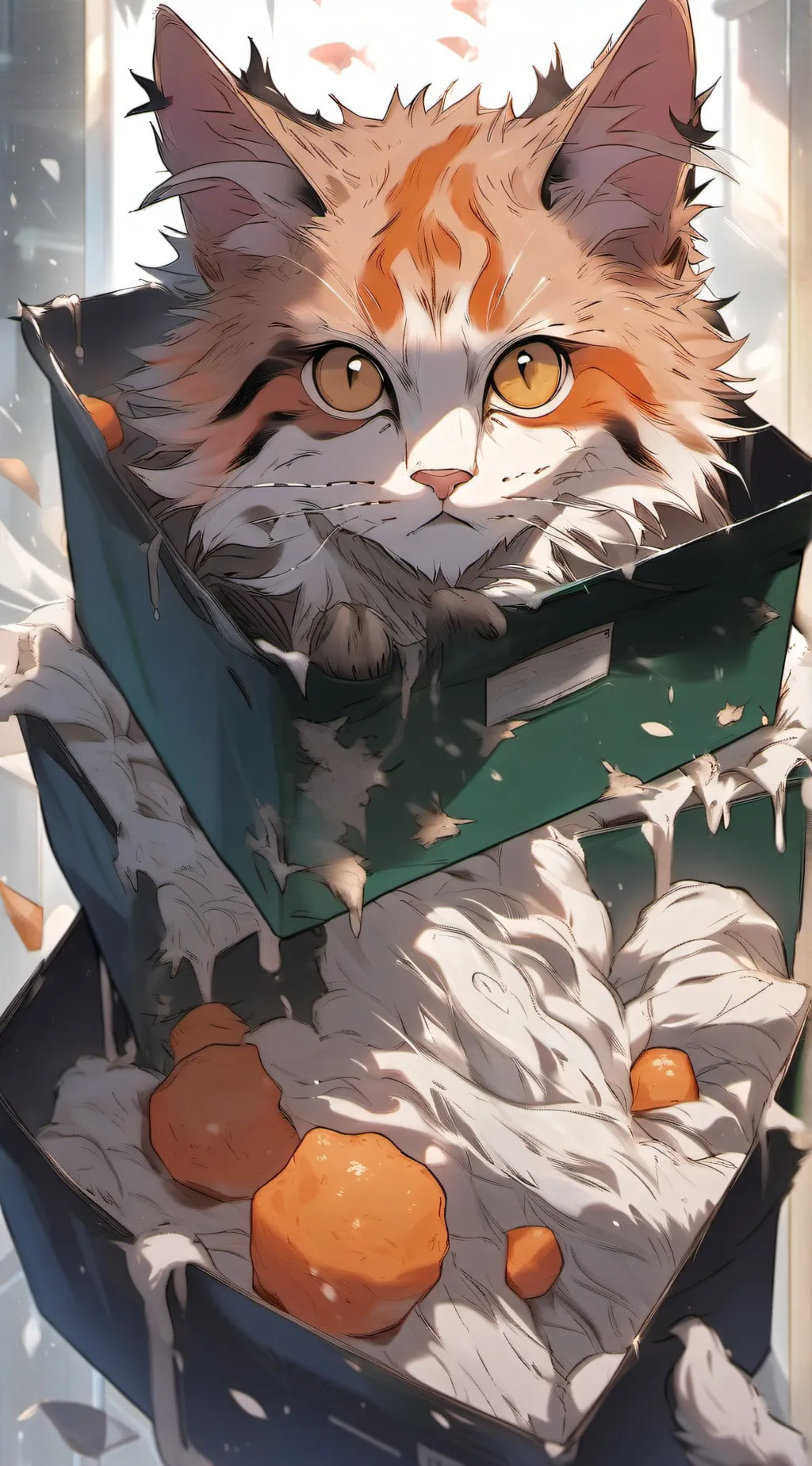 ai character: kitty background