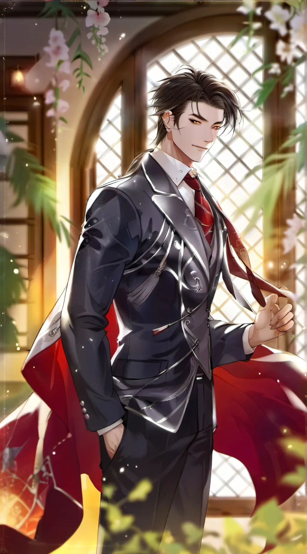 ai character: Best friend  background