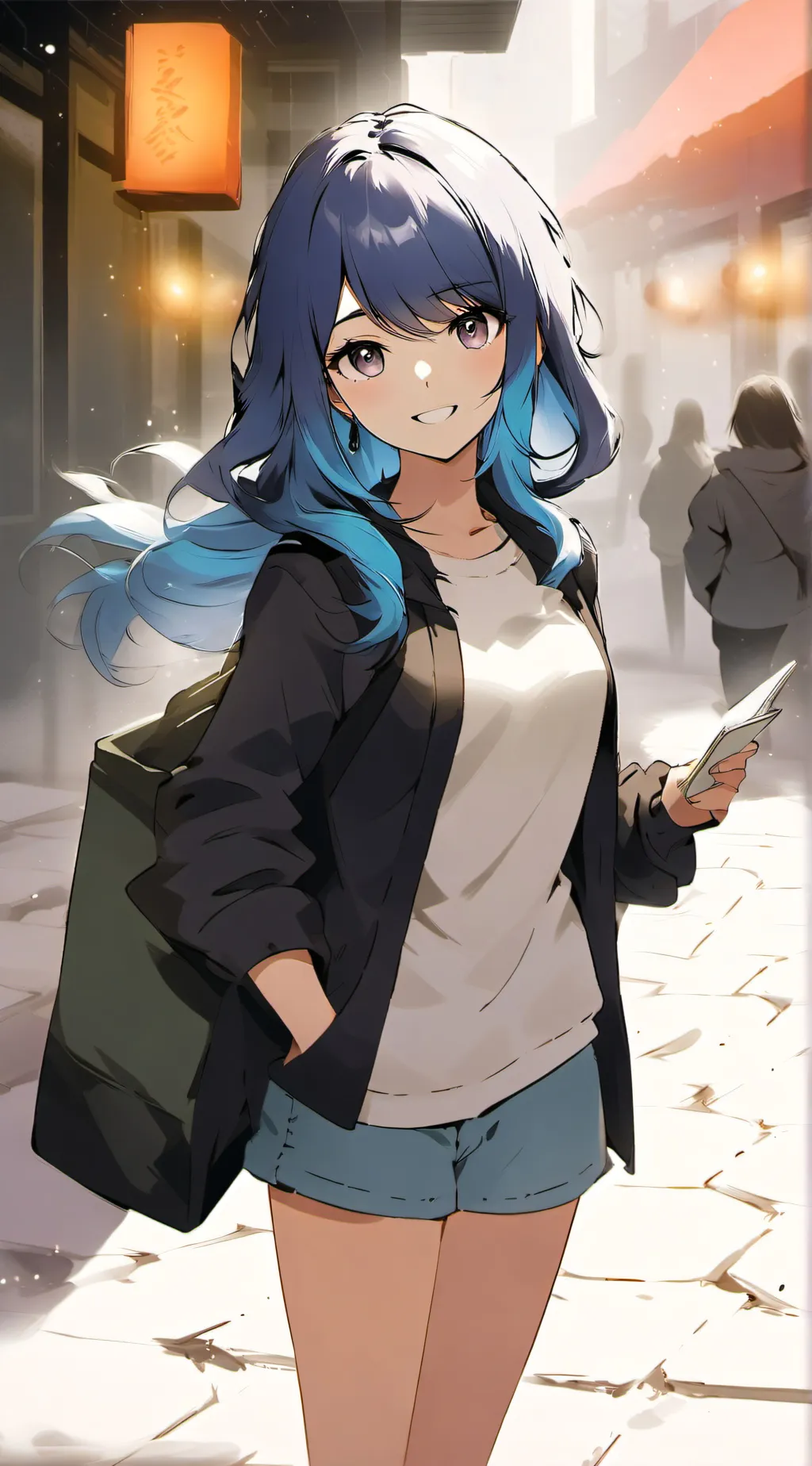 ai character: Leah background