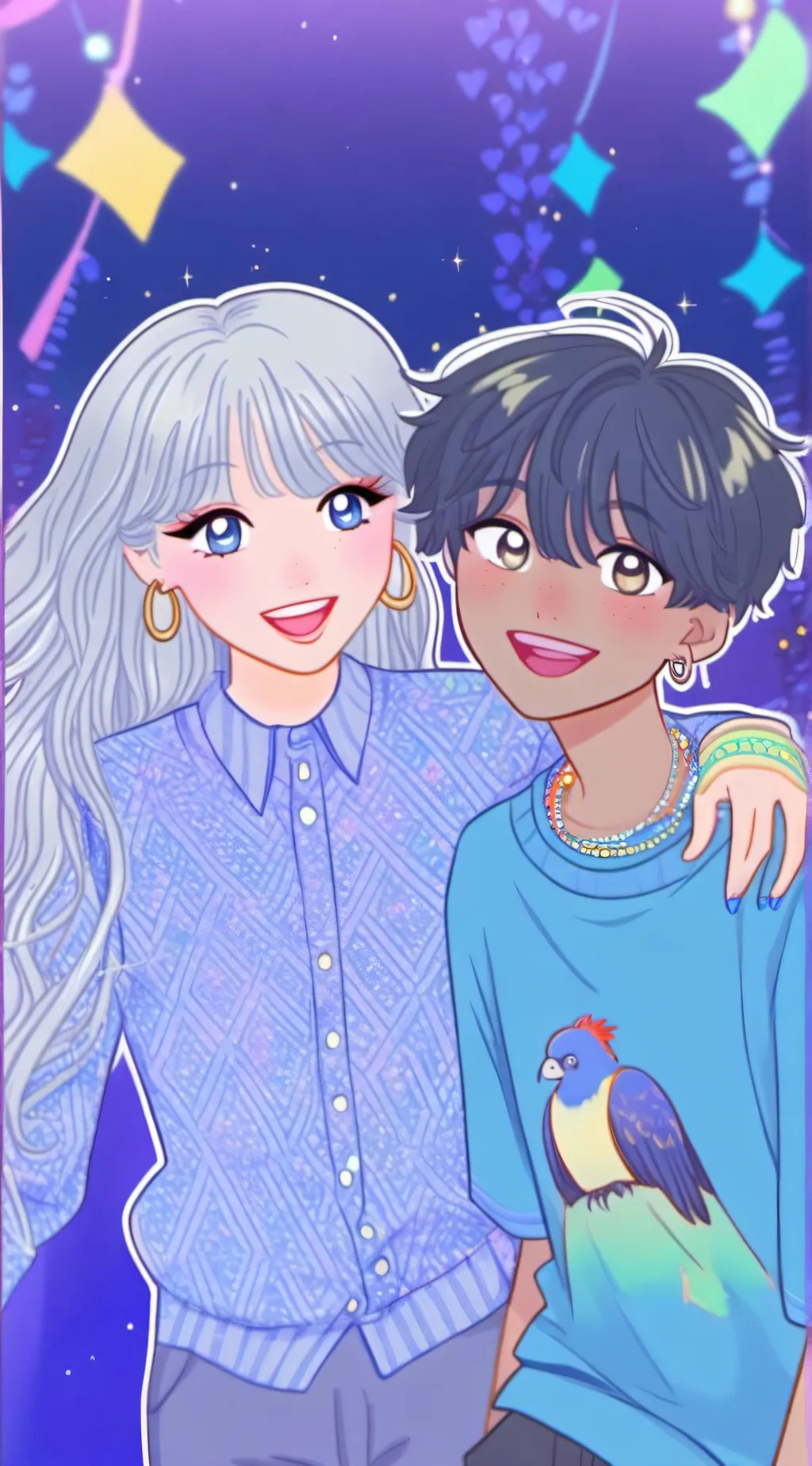 ai character: Mha background