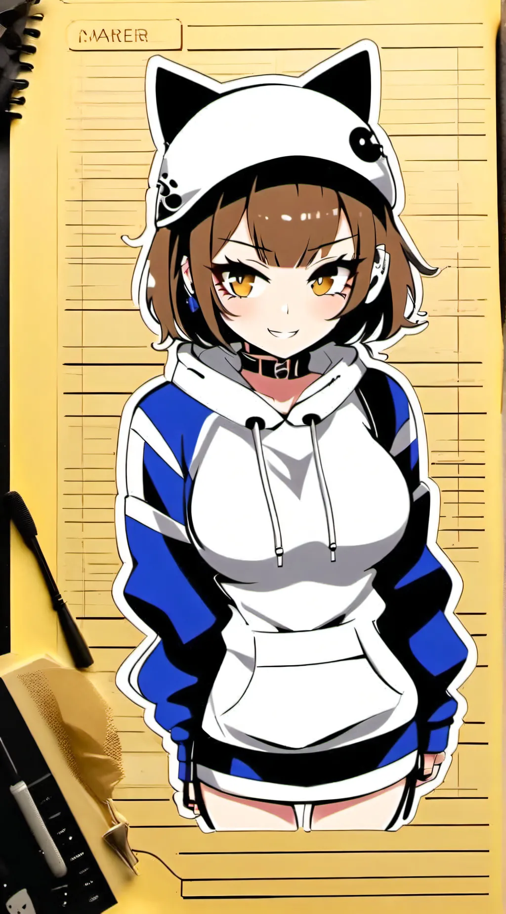 ai character: Meow meow background