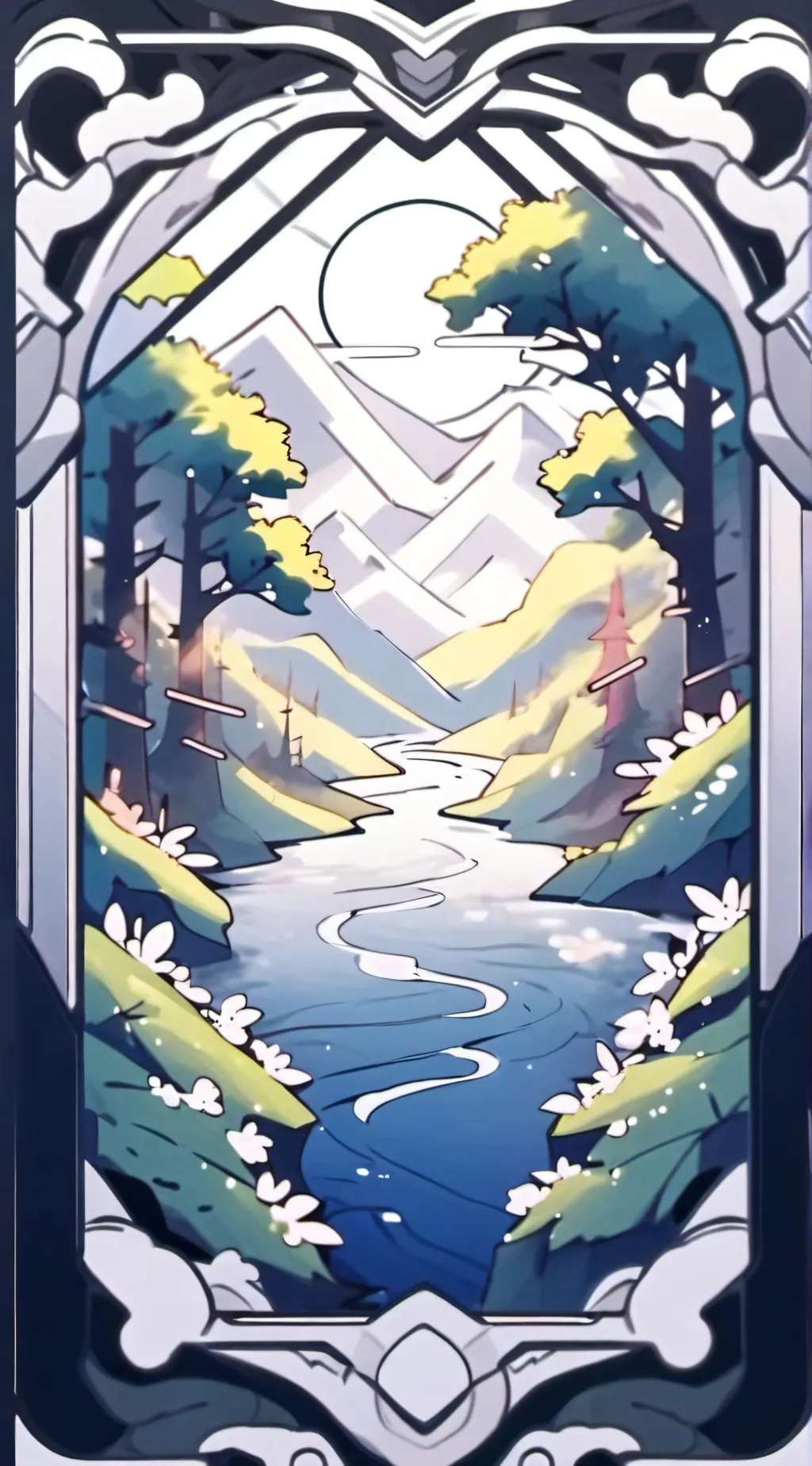 ai character: Get to know me 🙂 background