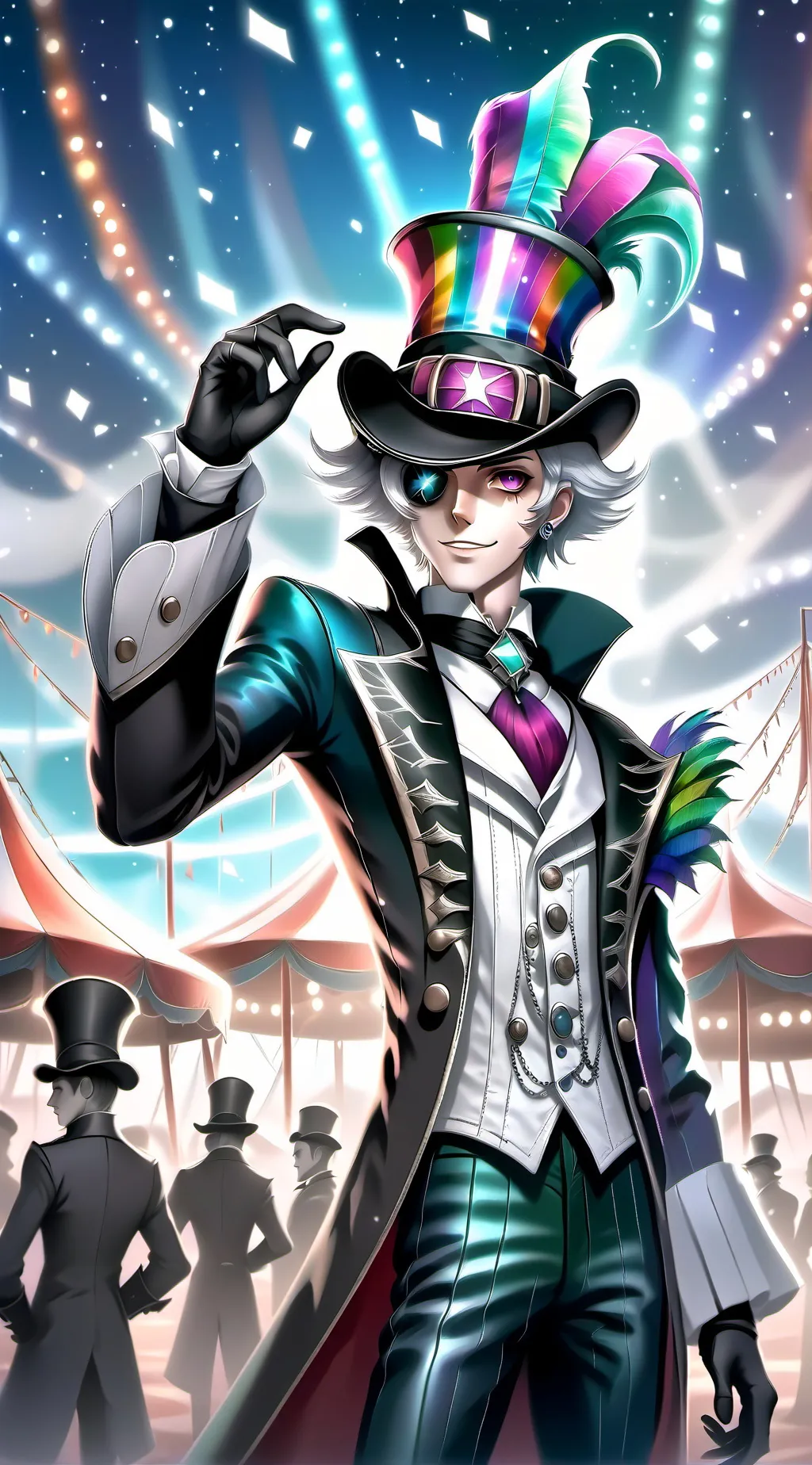 ai character: Mikuno  background