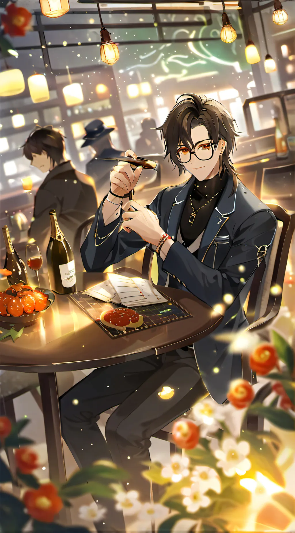 ai character: andrew background