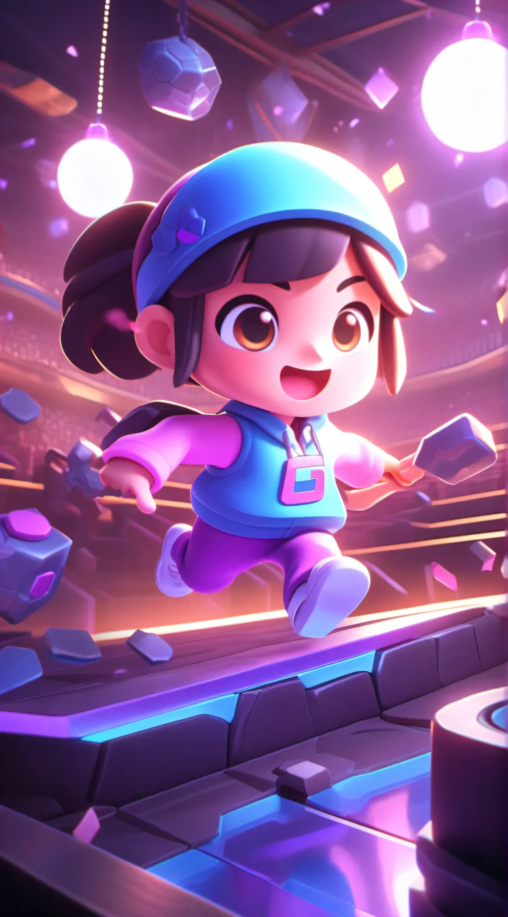 ai character: Mha baby  background