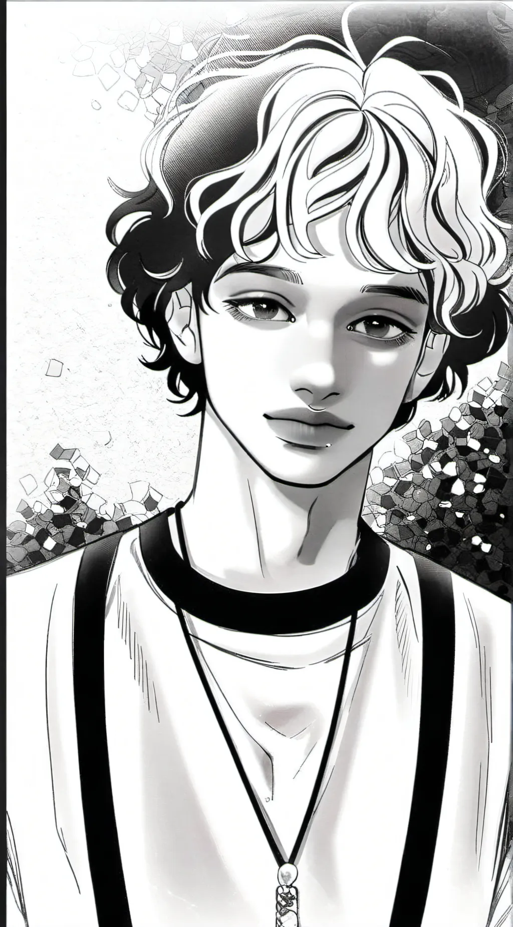 ai character: Xavier  ྀིྀི background