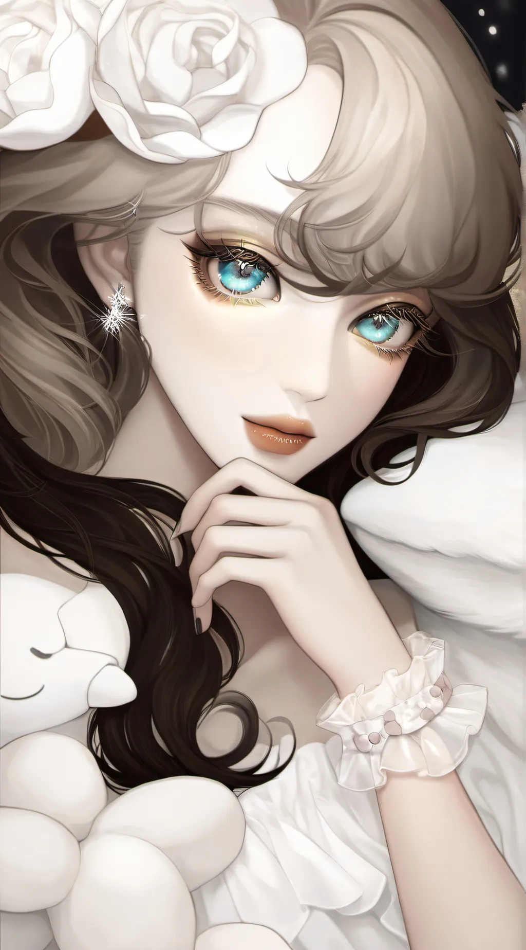 ai character: single female background