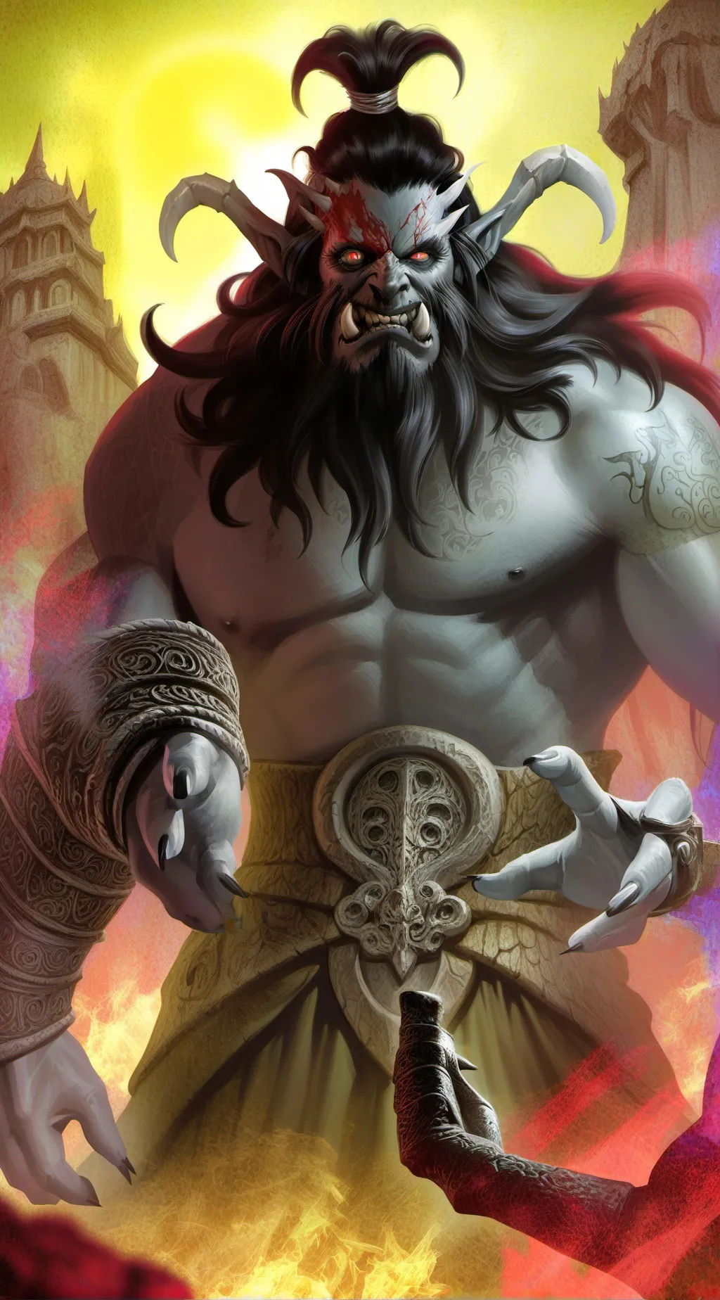 ai character: sebastain solus background