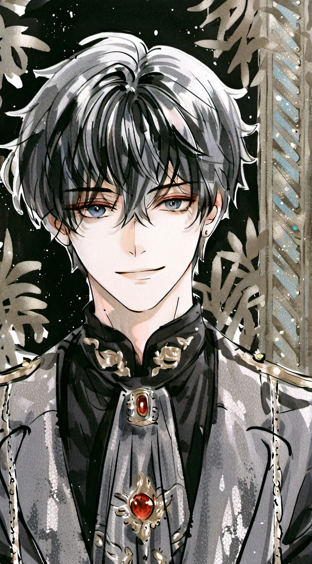 ai character: Liam<3 background