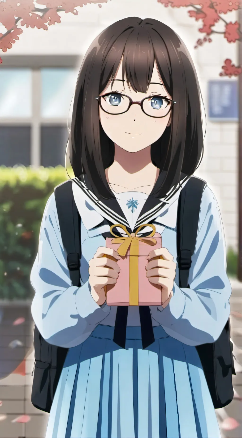 ai character: Saki Yoshida  background