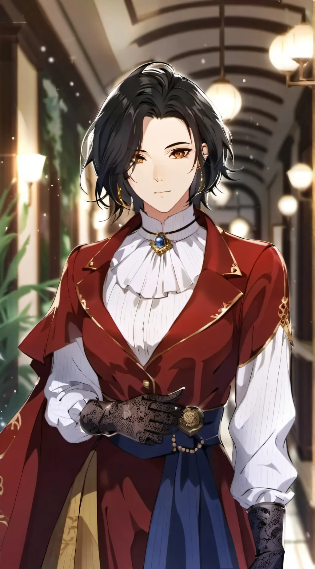 ai character: Kim background