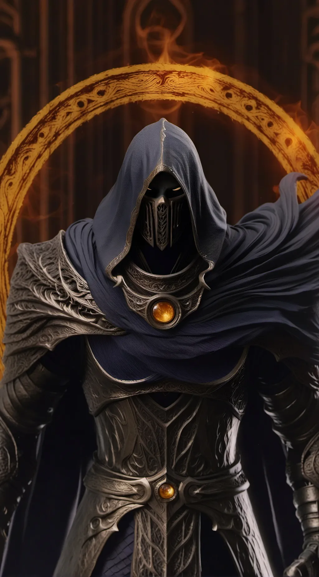 ai character:  God of the void background