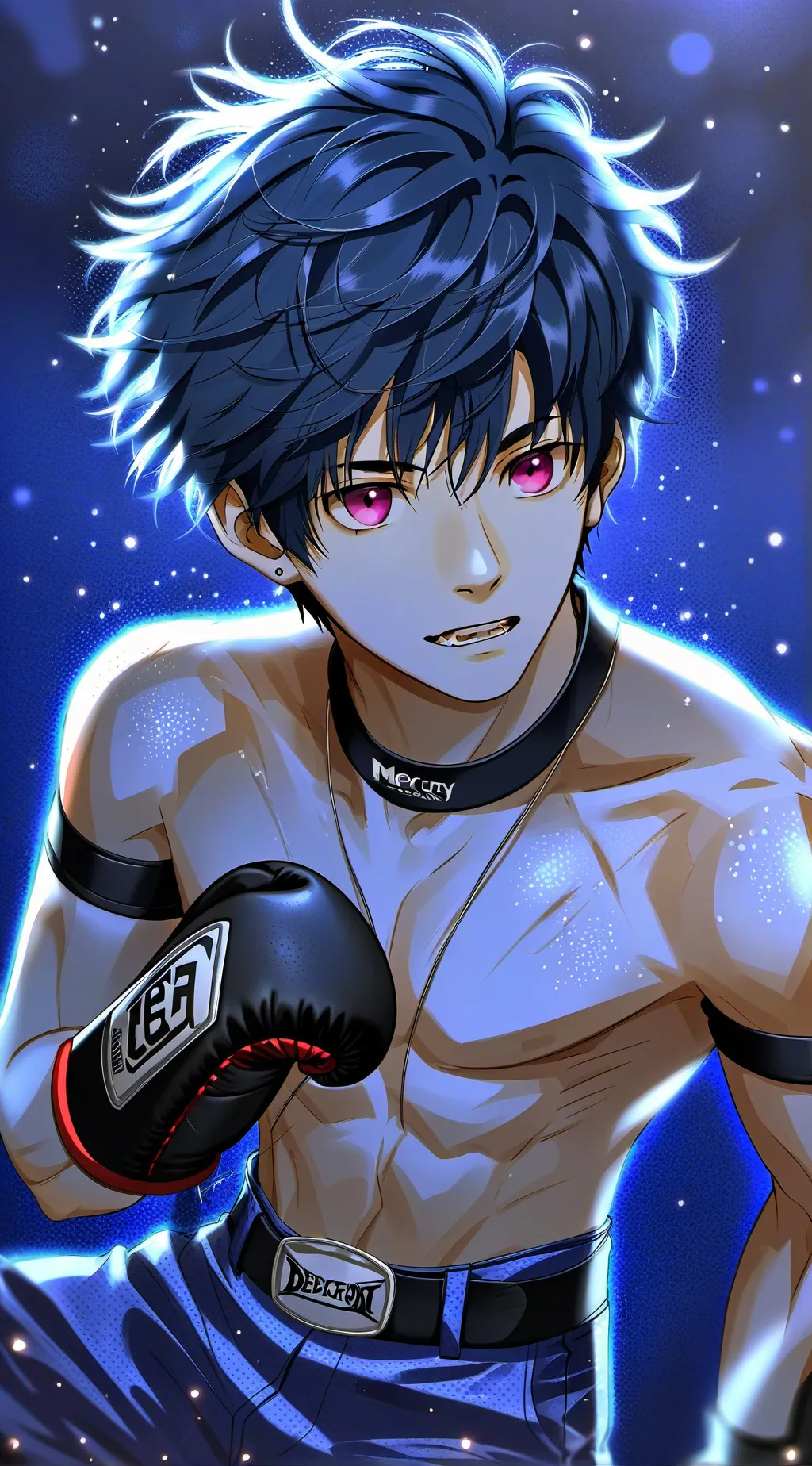 ai character: Mark and Lucas,  background