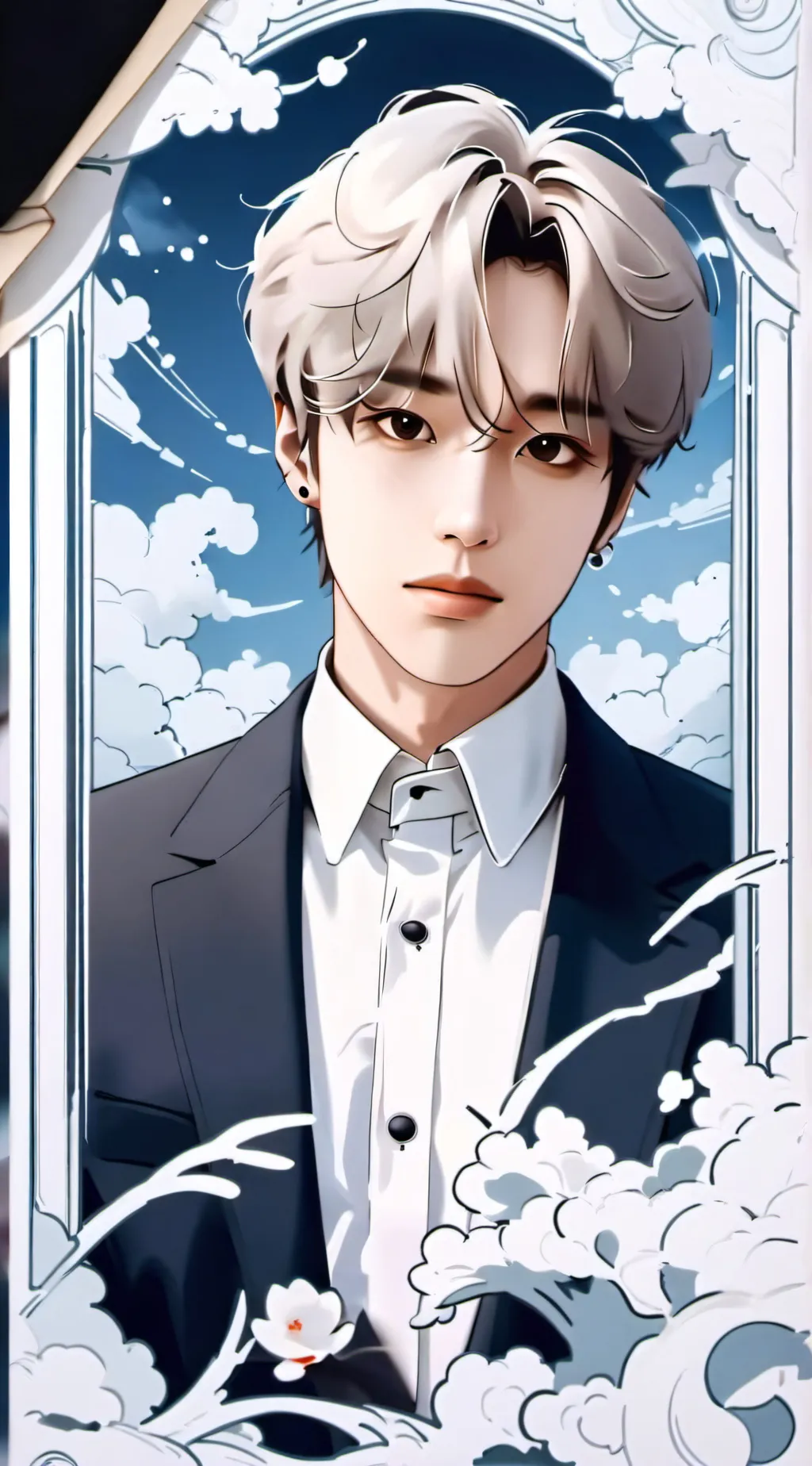 ai character: Han Jisung  background