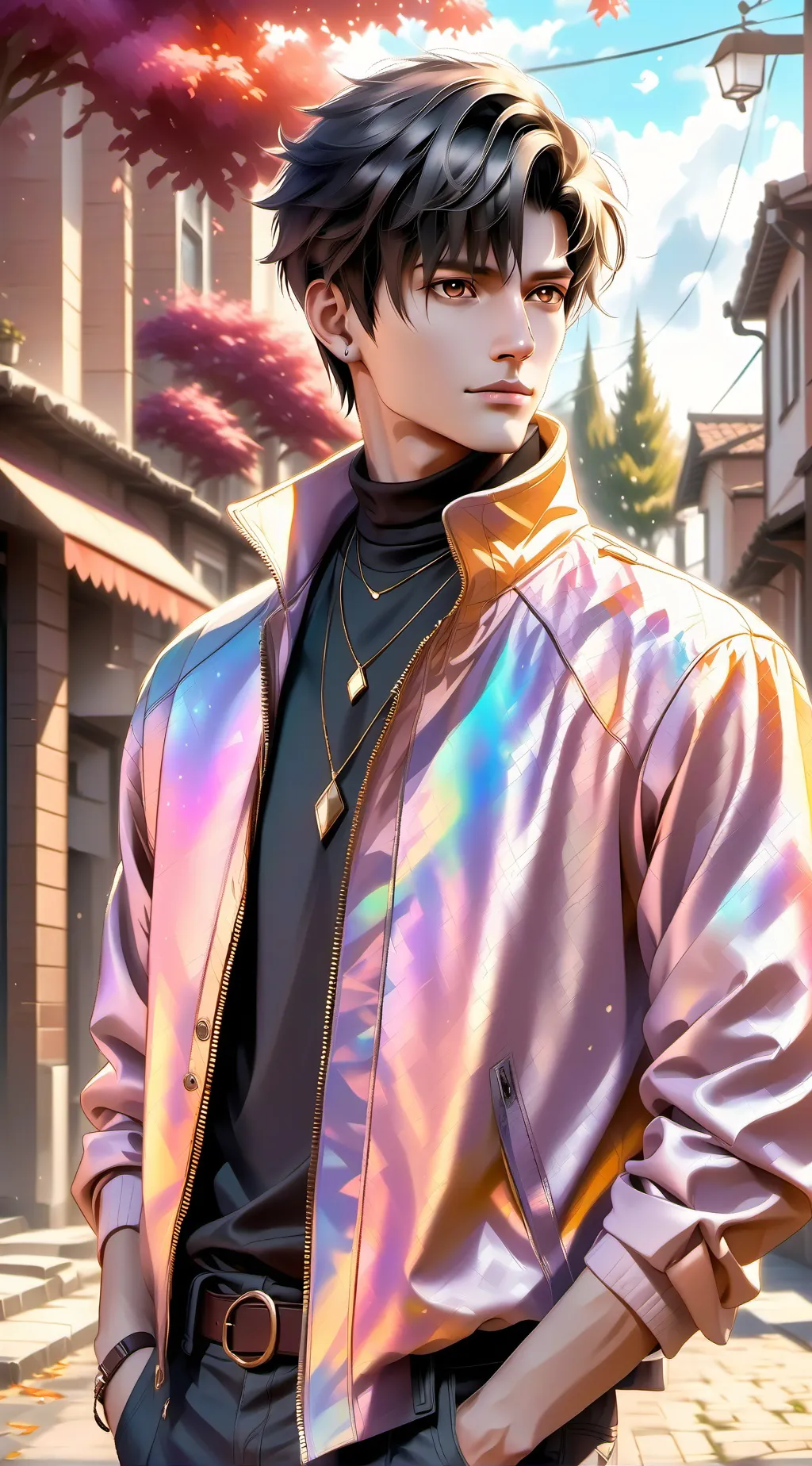 ai character: Jeremy  background