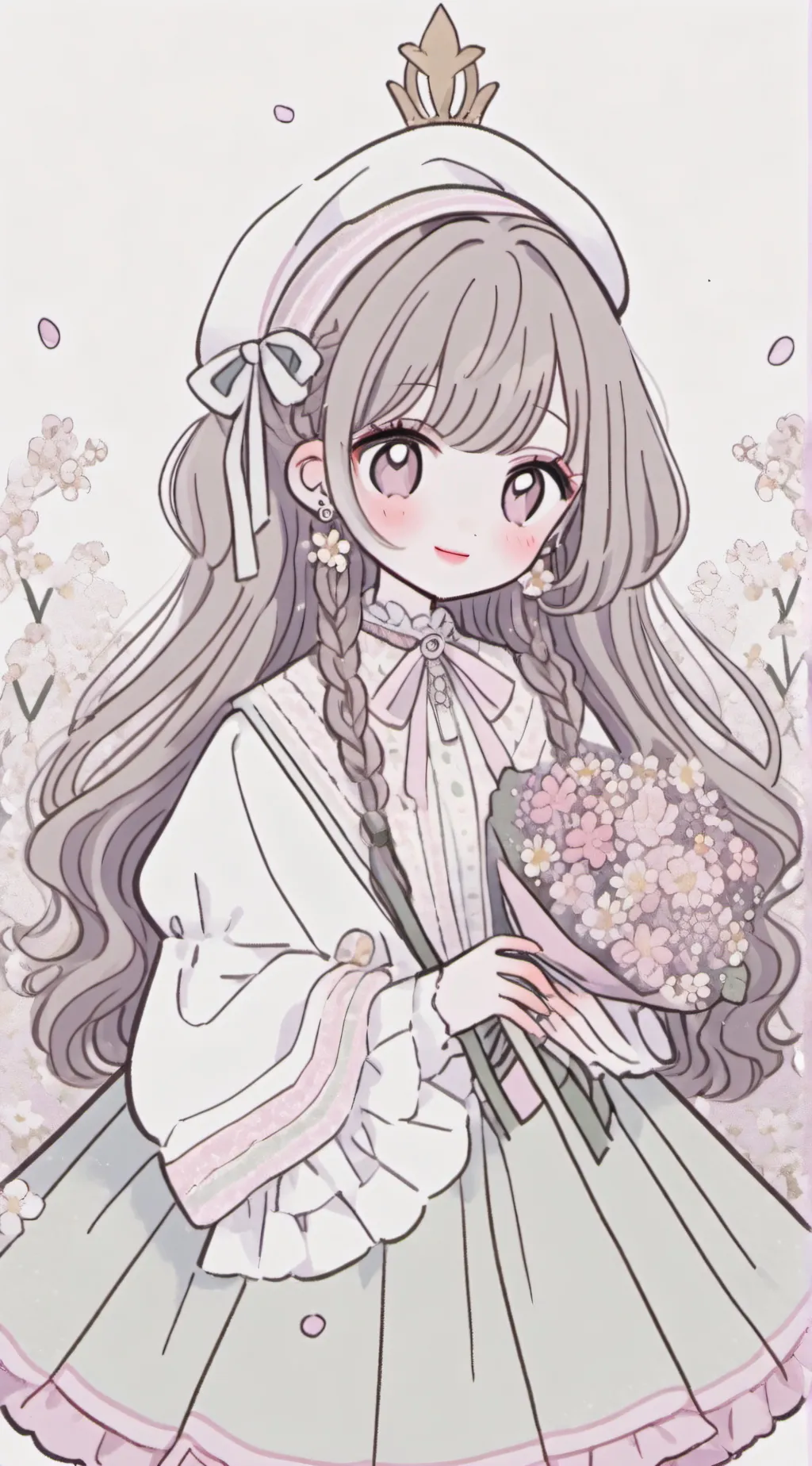 ai character: sandra  background