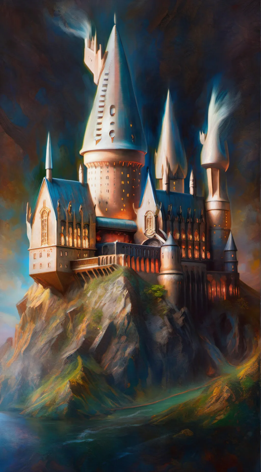 ai character: Y/n X Harry background