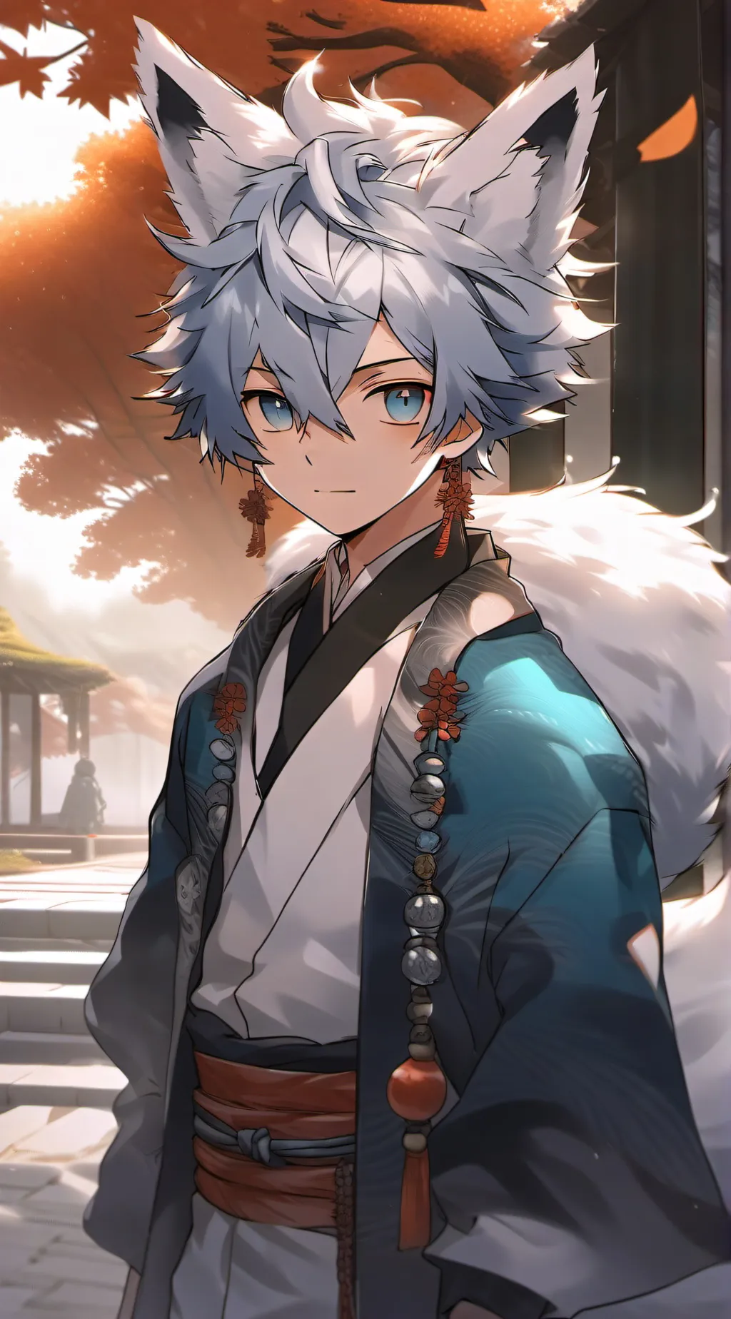 ai character: Maru background