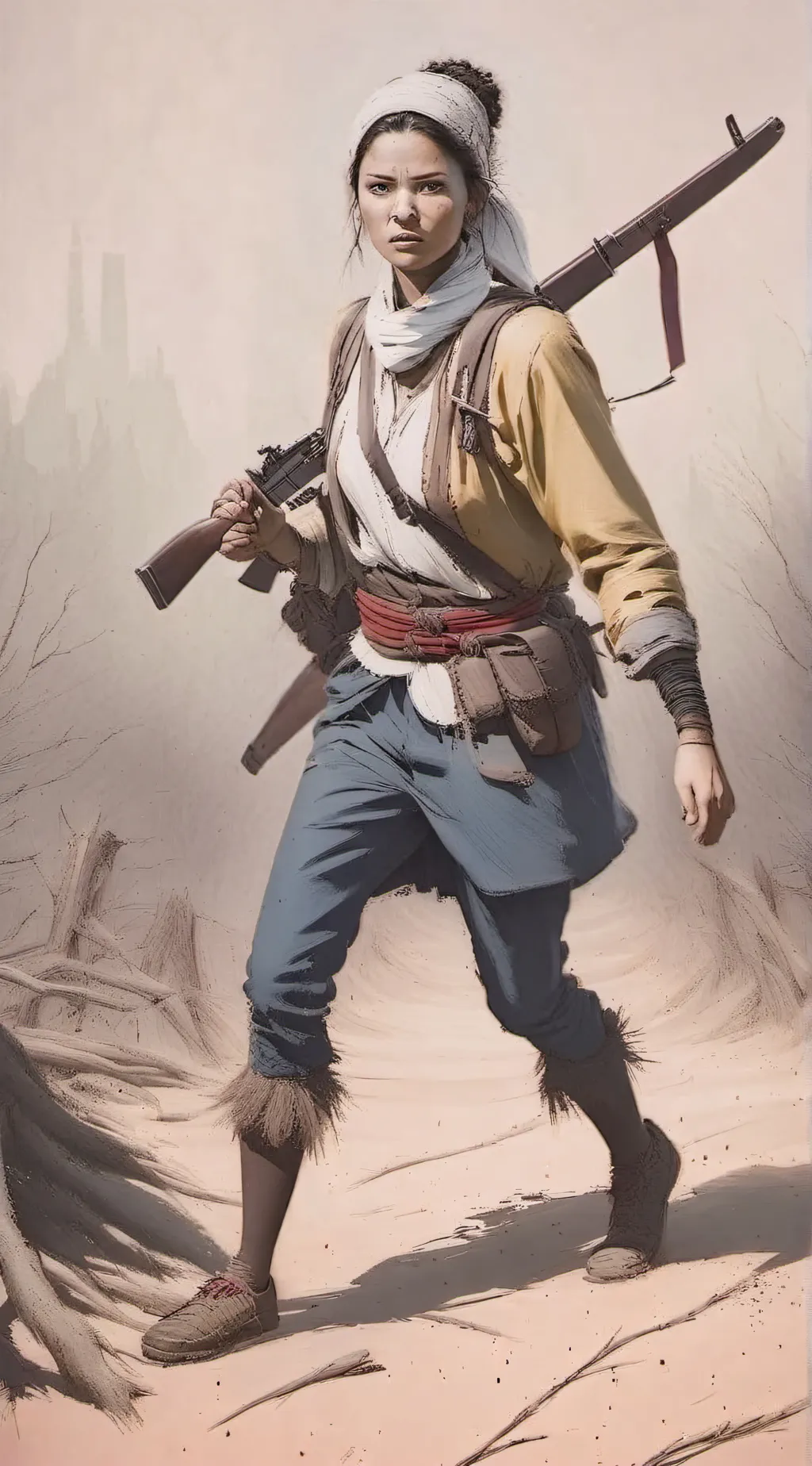 ai character: kayli background