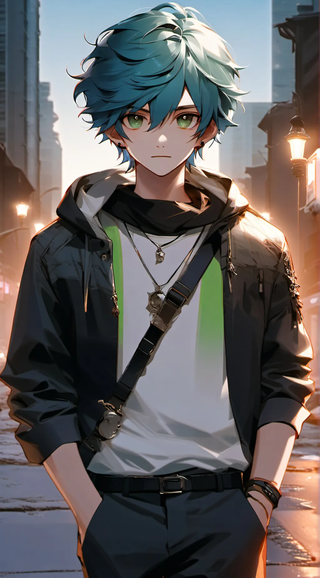 ai character: David  background