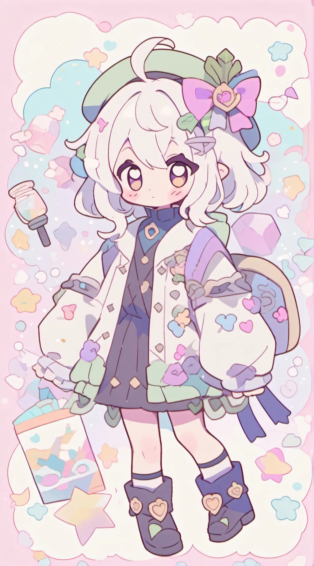 ai character: hashira love you background