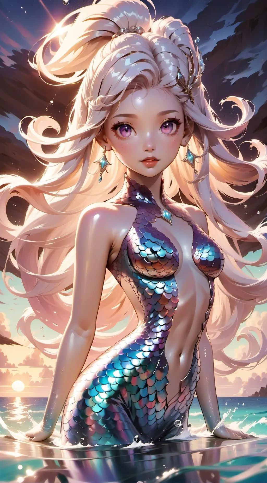 ai character: 🌊Ocean🐳 background